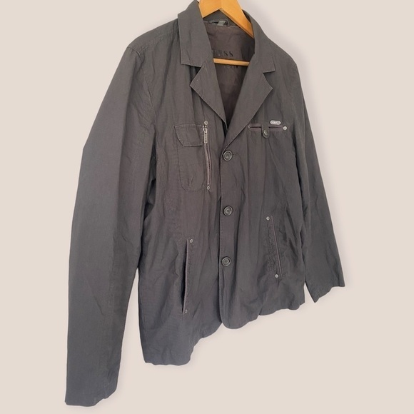 𝅺GUESS Men’s Lightweight Cotton Jacket - Picture 2 of 8